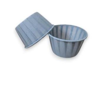 Szürke muffin kapszli, papír 24 db kép