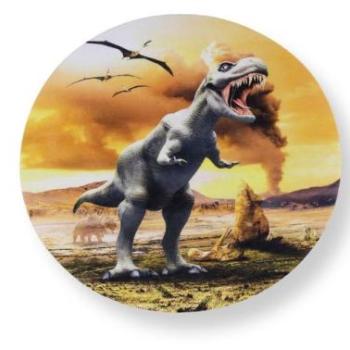 T-rex mintás tortaostya – Dinoszauruszos tortához kép