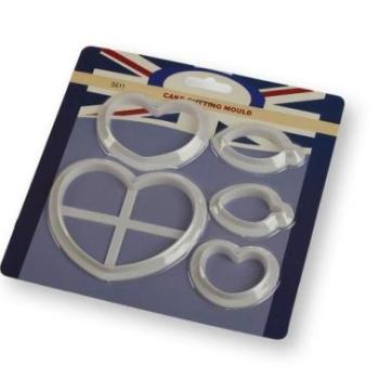 Tavirózsa Szirom Fondant Kiszúró - Elegáns Torta Dekorációhoz kép