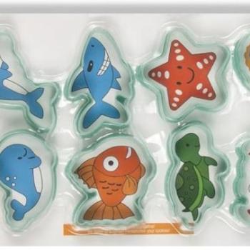 Tengeri állatos süti kiszúró készlet, 8 részes – cápák, teknősök, halak és társai kép