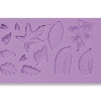 Torta díszítő szilikon falevél formázó készlet – tökéletes tortákhoz kép