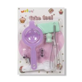 Tortadíszítő Készlet, 13 Részes – Habverő, Habzsák, Díszítőcső és Egyéb Kiegészítők kép