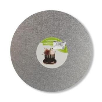 Tortadob ezüst színű 30 cm vastag kép