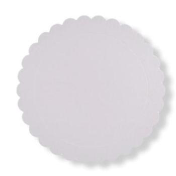 Tortakarton fehér fodros 25 cm 5 db kép