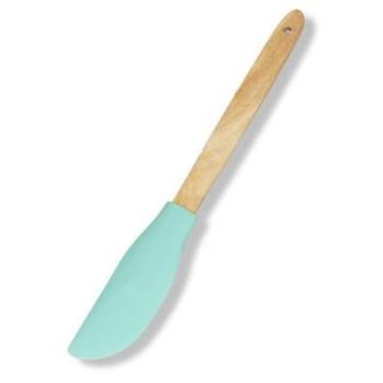 Tortasimító szett – szilikon lap és fa nyél a tökéletes felületért kép