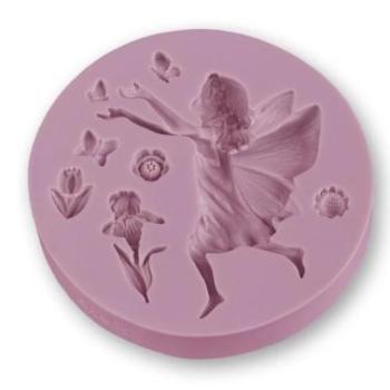 Tündér virágokkal szilikon fondant formázó kép