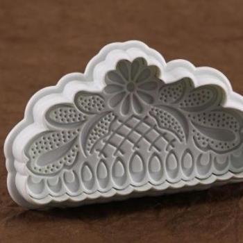 Virág mintás fondant kiszúró - Mesebeli virág forma kép