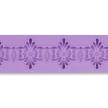 Virágos Szilikon Fondant Bordűr Formázó – Dekorációhoz, Cukrász Eszköz kép