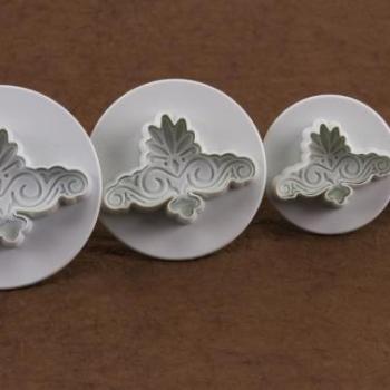 Virágos-T Motívum Fondant Kiszúró Szett - Kreatív Dekorációhoz kép