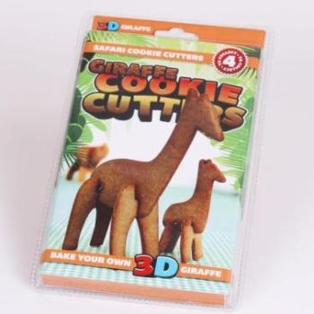 Zsiráf Formájú 3D Keksz Kiszúró kép