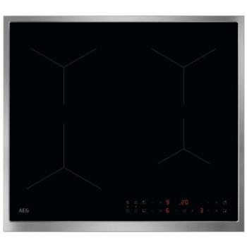 AEG TO64IA0FXB Beépíthető Indukciós főzőlap uper Flat XL" rozsdamentes acél kerettel, 7350 W,Érintőszenzoros,Gyerekzár kép