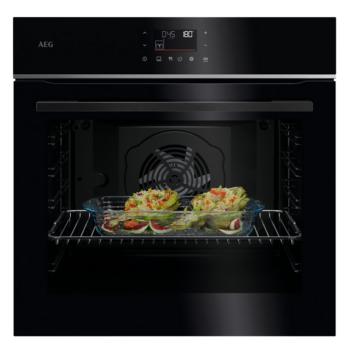 AEG TU5PB43APB SurroundCook 5000 sütő pirolitikus fekete/inox kép