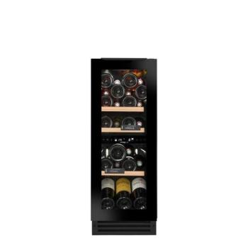 avintage AVU27D82 pult alá beépíthető borhűtő fekete 25 palack 82x30cm kép