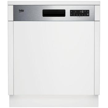 Beko BDSN28530X Beépíthető mosogatógép, 15 teríték,9.9 L,6 prog.,45 dB,D,Felső evőeszk.,60 cm,Digit.kijelző, Autom.ajtónyit. kép