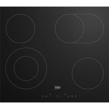 Beko HIC64403T Beépíthető Kerámia főzőlap Keret nélküli,6900 W,Érintőszenzoros,Gyerekzár,nélkül kép