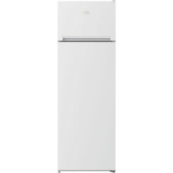 Beko RDSA280K40WN Felülfagyasztós hűtőszekrény E,204L/46L,Nofrost nélkül,37 dB,Szél: 54 cm,Mag: 160.6 cm,Mély: 57.4 cm kép