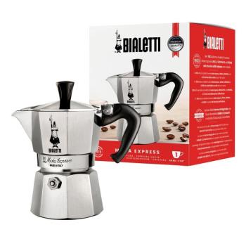 Bialetti Moka Express kotyogós kávéfőző, 1 adagos kép