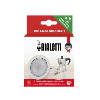 Bialetti Tömítőgyűrű- és szűrőkészlet, 12 adagos kép