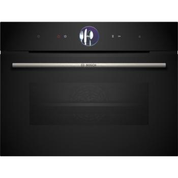 Bosch CSG7361B1 kompakt gőzsütő TFT TouchDisplay Plus Home Connect 45cm fekete Serie8 kép