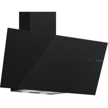 Bosch DWK87PN61 döntött fali páraelszívó Home Connect fekete üveg 80cm Serie6 kép