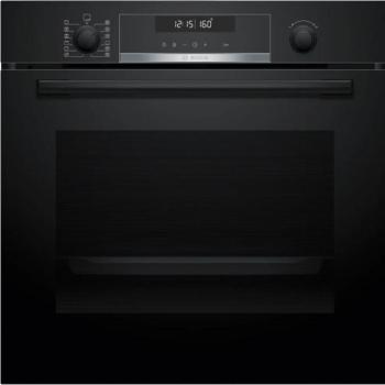 Bosch HBG578EB3 Beépíthető Sütő 10 funkcióval, Digit. Kijelzővel, 71 L, Teleszkópos sütősín, Öntisztító funkció: Pirolitikus öntisztítás+Hidrolitikus kép