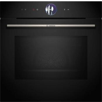 Bosch HMG7764B1 Beépíthető Sütő és Mikrohullámú Beépíthető Sütő,67 L,Teleszkópos sütősín nélkül,Pirolitikus kép