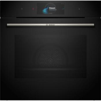 Bosch HSG7384B2 gőzsütő HomeConnect CleanCoating hátfal fekete Serie8 kép
