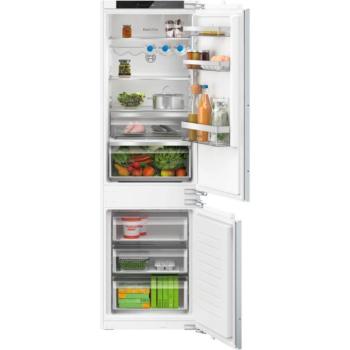Bosch KIN86VFE0 Beépíthető Alulfagyasztós hűtőszekrény, E,184L/76L,Nofrosttal,35 dB,Szél: 54.1 cm,Mag: 177.2 cm,Mély: 54.8 cm, kép