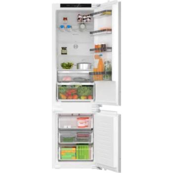Bosch KIN96VFD0 Beépíthető Alulfagyasztós hűtőszekrény, D,214L/75L,Nofrosttal,34 dB,Szél: 55.8 cm,Mag: 193.5 cm,Mély: 54.8 cm, kép