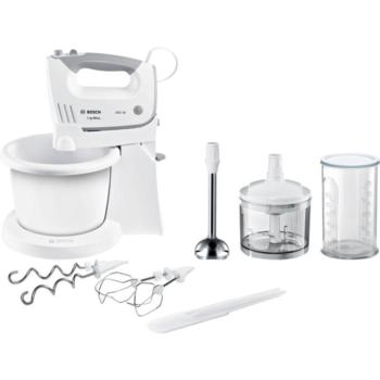 Bosch MFQ36490 állványos kézi mixer szett 450W fehér kép