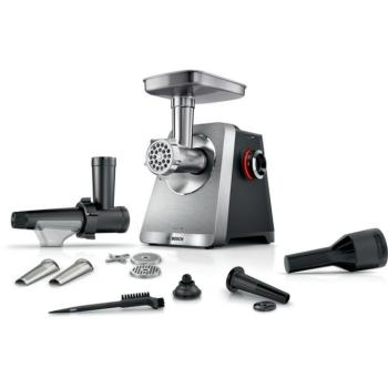 Bosch MFWS835M MultiPower húsdaráló 2500W nemesacél Serie8 kép