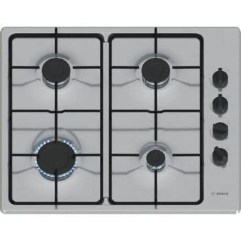 Bosch PBP6B5K80H Gázfőzőlap inox 60 cm széles Serie 2 kép