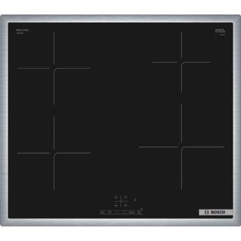 Bosch PUE64KBB5E Beépíthető Indukciós főzőlap Fém keretes,4600 W,Érintőszenzoros,Gyerekzár,1 fázisra köthető kép