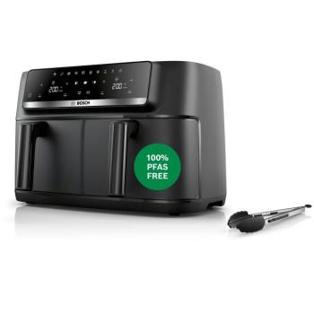 Bosch Serie 4, Két fiókos Air Fryer, Fekete, MAFD440B7 kép