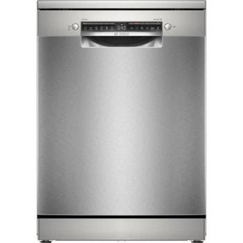 Bosch SMS4EVI04E Szabadonálló mosogatógép 13 teríték, 7 L fogyasztás, 6 program, 46 db zajszint, D energiaosztály, Felső evőeszköztartó tálca, 60 cm, Digit. kijelző