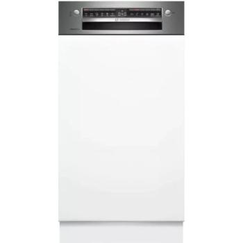 Bosch SPI4HMS49E Beépíthető mosogatógép, 10 teríték,9.5 L,6 prog.,44 dB,E,Felső evőeszk.,45 cm,Digit.kijelző, Autom.ajtónyit.nélkül kép