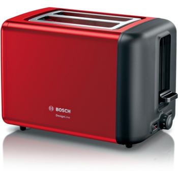 Bosch TAT3P424 DesignLine kenyérpirító vörös kép