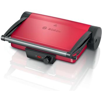 Bosch TCG4104 kontaktgrill 2000W piros/antracit kép
