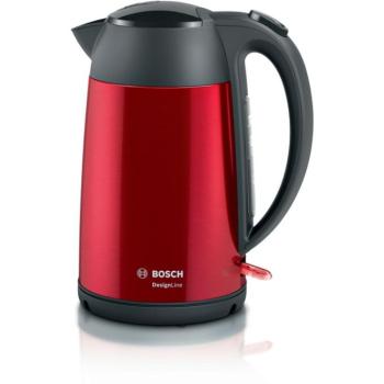 Bosch TWK3P424 DesignLine vízforraló 1,7L vörös kép