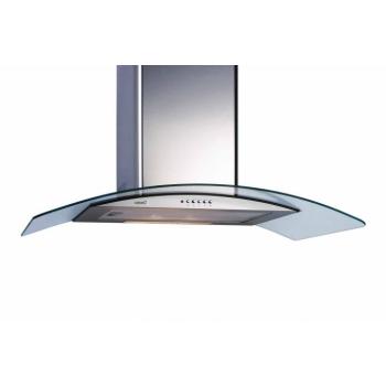 Cata C GLASS 900 LED Fali páraelszívó LED világítás 1 db motor, 620 m3/h, 50-62 dB zajszint, 90 cm széles, C Energiaosztály kép