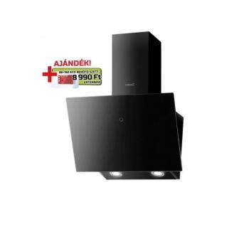Cata LENA 600 XGBK Fali páraelszívó LED világítás 1 db motor,620 m3/h,62 dB,60 cm széles,B kép