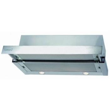 Cata TF-2003/60 LED duralum Beépíthető Kihúzható páraelszívó LED világítás 1 db motor, 390 m3/h, 46-57 dB zajszint, 60 cm széles, C Energiaosztály kép