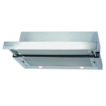 Cata TF-2003/70/D LED duralum Beépíthető Kihúzható páraelszívó LED világítás 1 db motor, 390 m3/h, 46-57 dB zajszint, 70 cm széles, C Energiaosztály kép