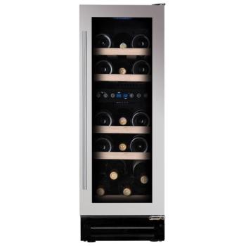 Dunavox DAUF-17.58DSS beépíthető borhűtő inox 17 palackos kép