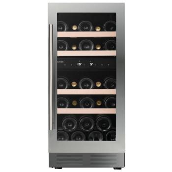 Dunavox DAUF-32.78DSS beépíthető borhűtő inox 32 palackos kép