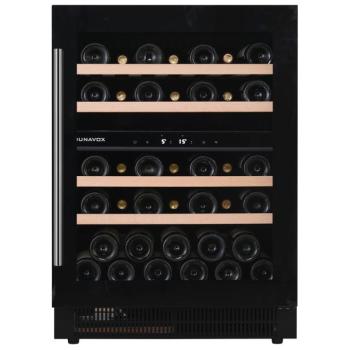 Dunavox DAUF-39.121DB Flow beépíthető borhűtő fekete 39 palackos kép