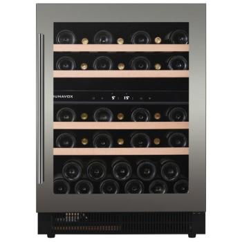 Dunavox DAUF-39.121DSS Flow beépíthető borhűtő inox 39 palackos kép