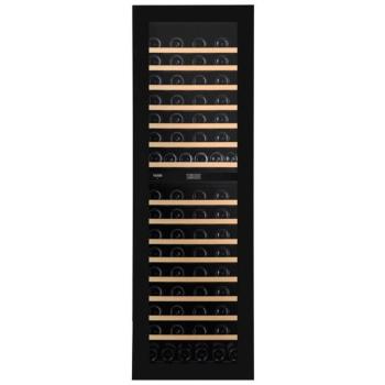 Dunavox DVN-109.291DB.TO beépíthető borhűtő fekete üveg 109 palackos kép