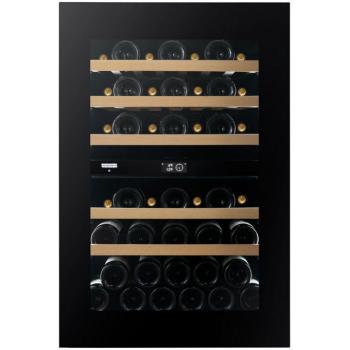 Dunavox DVN-44.120DB.TO Noble beépíthető borhűtő fekete 44 palackos kép