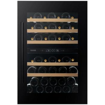 Dunavox DVS-44.120DMB Spirit beépíthető borhűtő matt fekete 44 palack kép